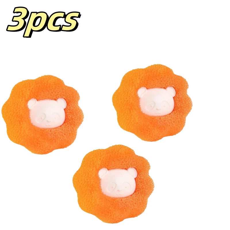Pet Hair Remover Reusable Ball Laundry Washing Machine Filter Wool Sticker Cat Hair Remover Pet Fur Lint Catcher Home