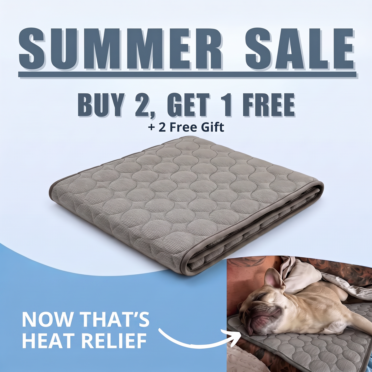 FrostBed - Durable Cooling Dog/Cat Mat 2.0