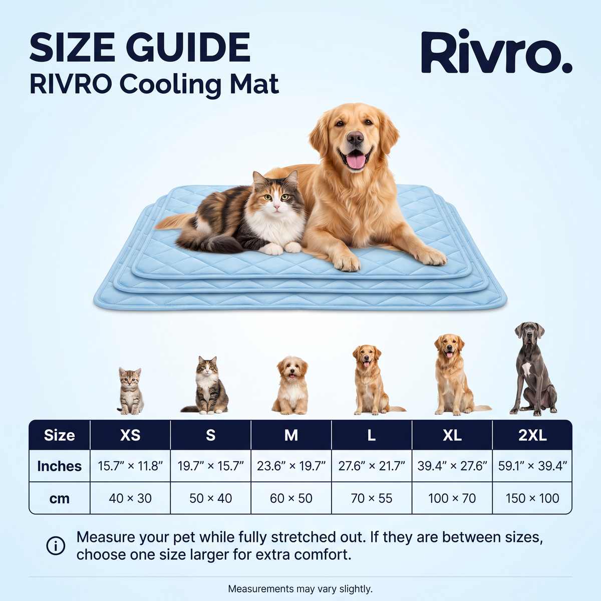 FrostBed - Durable Cooling Dog/Cat Mat 2.0